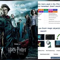 Воркбук по фильму Гарри Поттер и Кубок Огня