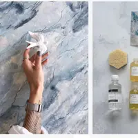 Имитация мрамора на основе масляных красок