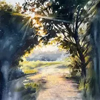 Акварельный Марафон "Свет и Тень"