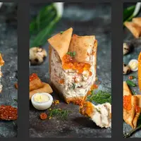 Чизкейк «Блинный с икрой»