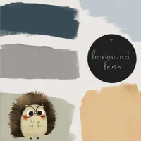 Кисти традиционные для иллюстраций в Procreate