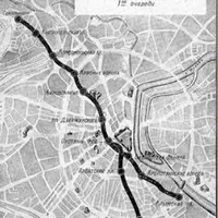 Первая ветка московского метро: по станциям Сокольнической линии