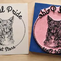 Изготовление штампов с типографикой и изображениями