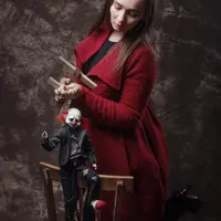 Кукла-марионетка "Клоун"