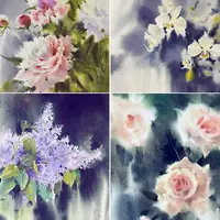 Нежность лепестков. Акварельный онлайн-курс