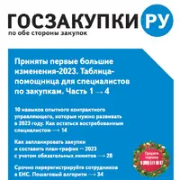 Журнал «Госзакупки.ру» (2 полугодие 2023)