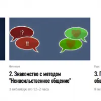 Ненасильственное общение. Трилогия из 15 вебинаров