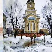 Капризная акварель