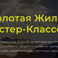 Золотая жила мастер-классов