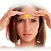 Лоб, межбровье и глаза