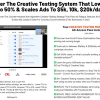Creative Testing System That Lowers Ad Costs to 50%