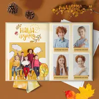 Шаблон фотокниги "Лисята"