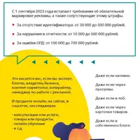 Маркировка саморекламы