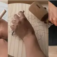 Окраска и резьба по дереву