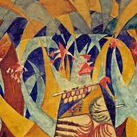 Гончарова и Ларионов – от «Ослиного хвоста» до Парижа