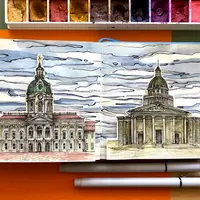 Классицизм. Первые шаги в историю искусств. Скетчбук