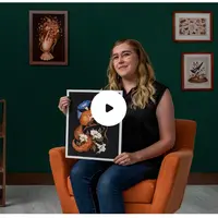 Иллюстрация природы в цифровом рисовании