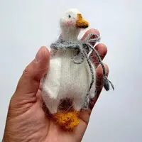 Вязание спицами гусыни Пульхерии