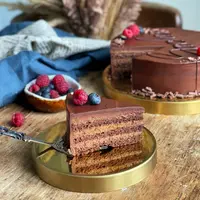 Торт Захер. Шоколад и абрикос