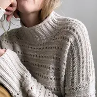 Стильный с японским плечом Sweater No. 27