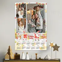 Шаблон календаря "Дед Мороз" 30х45