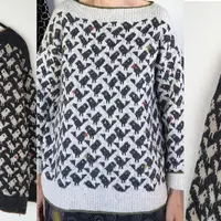 Джемпер жаккардом Big birdy