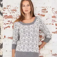 Жаккардовый пуловер Berenice