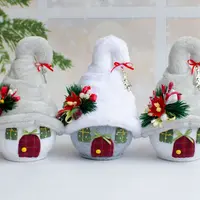 МК по игольницам Зимние домики