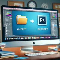 Adobe Photoshop. Операции импорта и экспорта