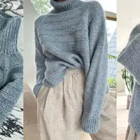 Теплый свитер-оверсайз Fall loop