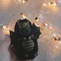 Дракон. Игрушка в смешанной технике