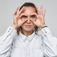 Устраняем морщины вокруг глаз