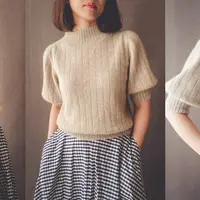 Пуловер в стиле ретро Una