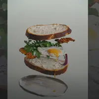 Фотосъемка летающей еды