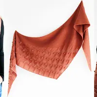 Шаль с шишечками A Shelter from the Cold