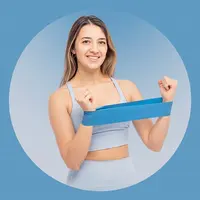 Функциональная с мини-эспандером для рук и спины