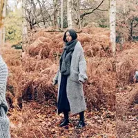 Пальто английской резинкой Thicket