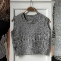 Безрукавка текстурным узором Field