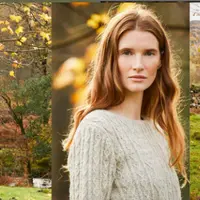 Пуловер с витыми узорами Bowness