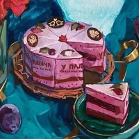 Десерты гуашью