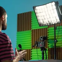 Креативный свет для видеоблога