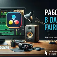 Работа со звуком в DaVinci Resolve Fairlight