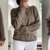 Женственный пуловер реглан Dentelle Douce