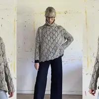 Ажурный пуловер Box of Leaves