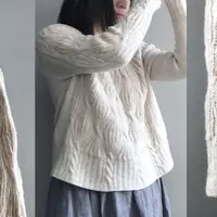 Пуловер с круглой кокеткой Ren