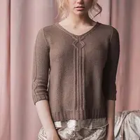 Джемпер с аранами Calderwood