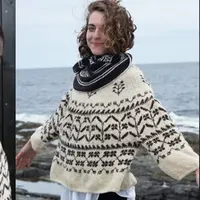 Пуловер оверсайз сверху Michel