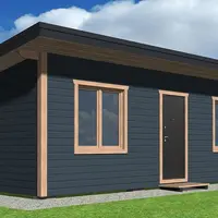 Проект каркасной бытовки 8 х 3 (V-83)