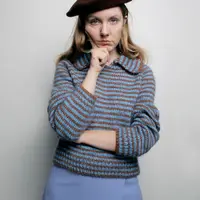 Вязаный пуловер поло Stripe Overload Polo