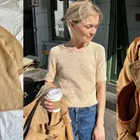 Футболка реглан спицами Cumulus O-Neck